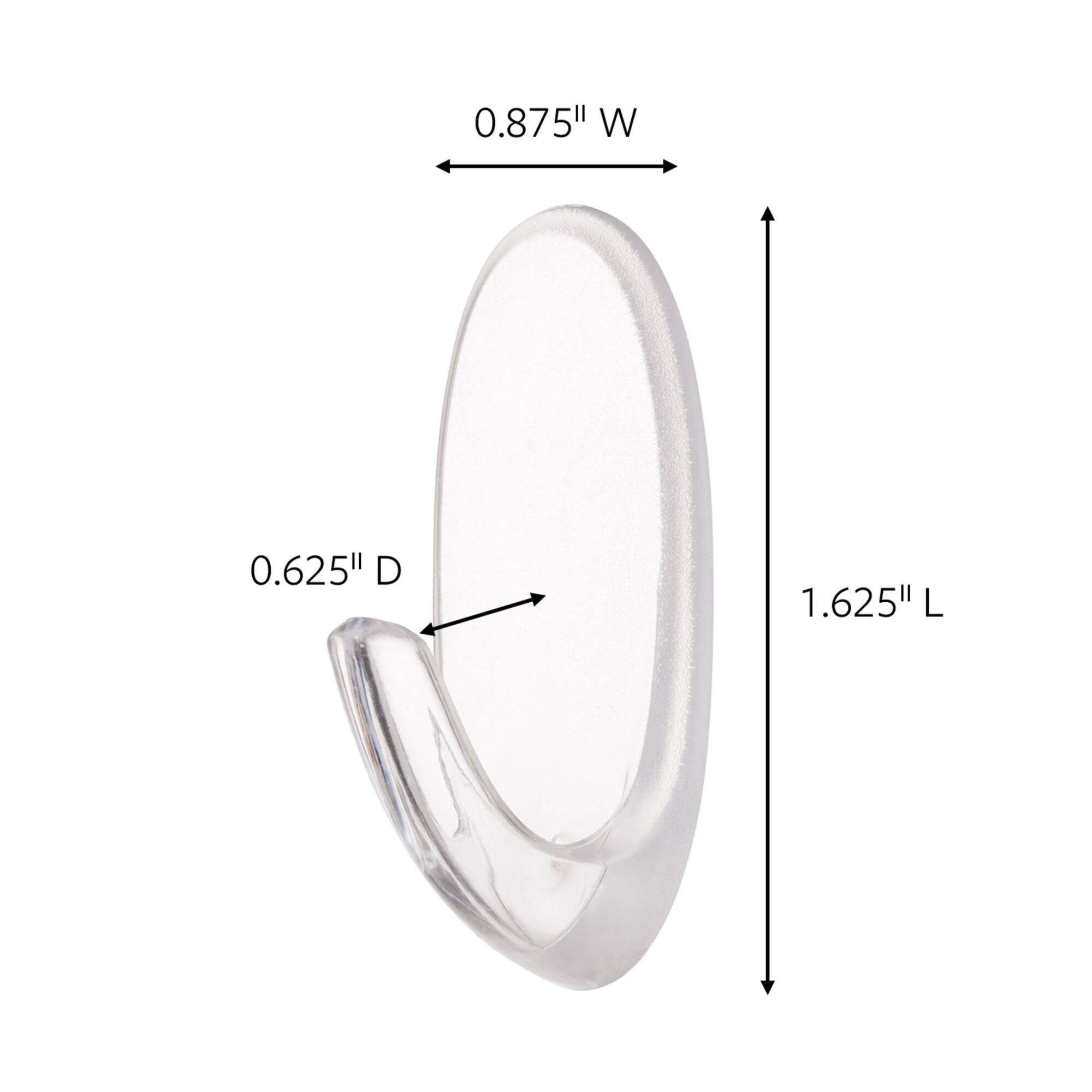 Command™ Outdoor Clear Medium Window Hooks Value Pack